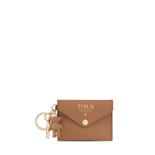 Brown TOUS Envelope Key ring with mini toiletry bag