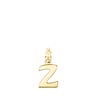 Pendentif Alphabet lettre Z en Or Vermeil