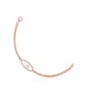 Pulsera Minne de baño de oro rosa 18 kt sobre plata y Plata