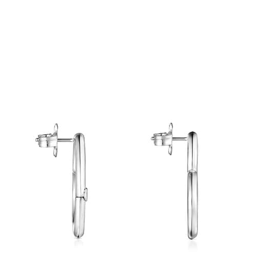 Pendientes hold sale plata tous
