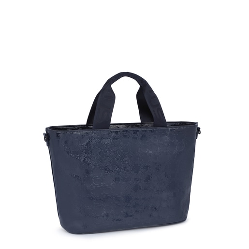 Large navy blue TOUS Urban Tote bag | TOUS