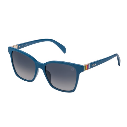 Gafas de sol Gems Squared de Acetato en color azul
