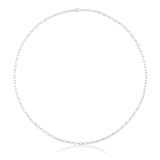 Mittellange Halskette TOUS Chain aus Silber, 60 cm lang.