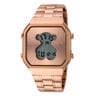 Pink IP Steel D-Bear SQ Watch