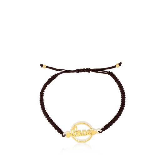 Pulseira TOUS San Valentín em Ouro com Madrepérola.