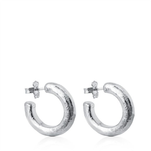 Ohrringe Duna Tube aus Silber