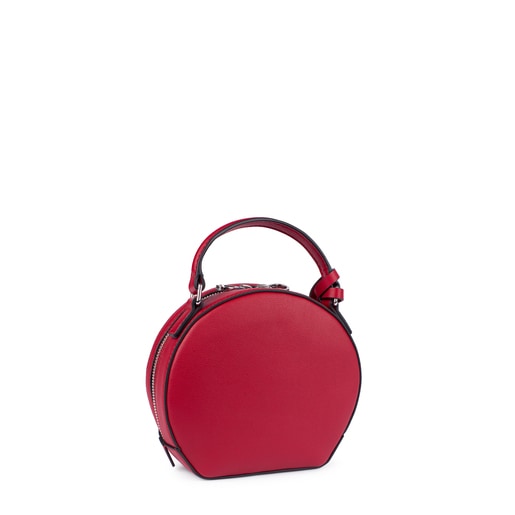 Mini red Dulzena Sequins crossbody bag