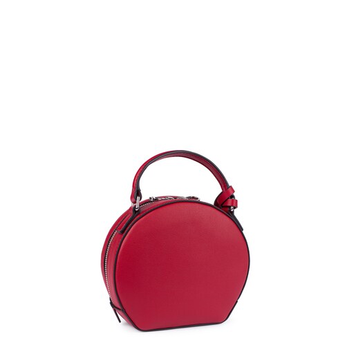Red circle new arrivals crossbody bag