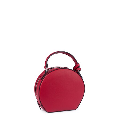 Sac à bandoulière Dulzena Sequins mini rouge