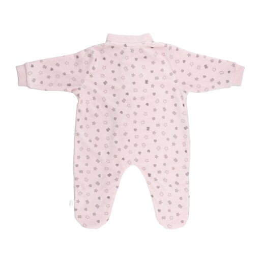 Baby Bear onesie in Pink
