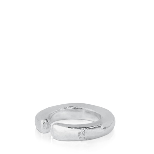 Bague Duna Tube en Argent