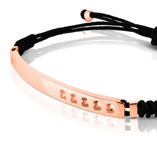 Pulsera TOUS Man con baño de oro rosa 18 kt sobre plata