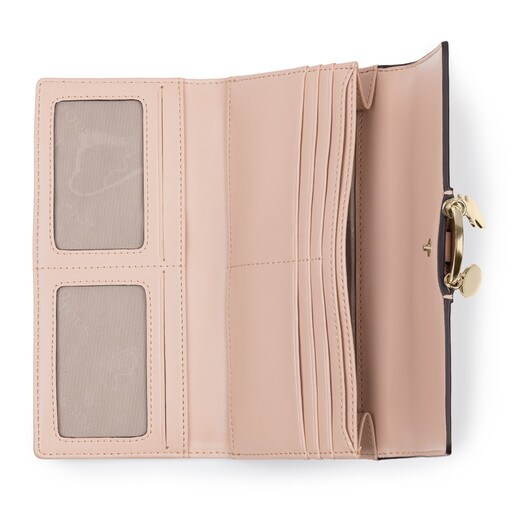 Medium pink Hold Wallet