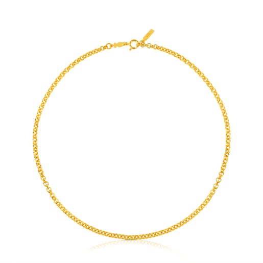 チェーンネックレスTOUS Chains　ゴールドコーティング / 40cm