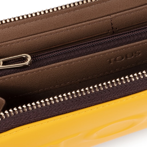 Billetera mediana Dorp amarilla