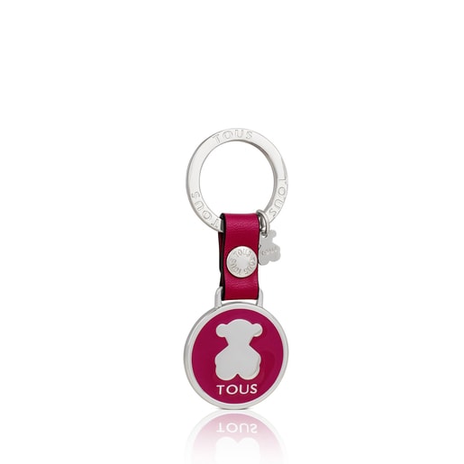 Circle Bear Keychain