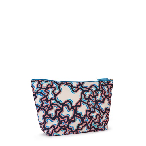 Medium blue-multicolored Kaos Shock Reversible Unique Handbag