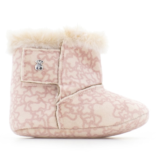 Mini girl’s ankle boots in Pink