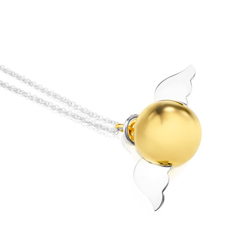 Vermeil Silver and Silver Heaven Necklace