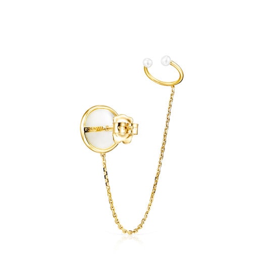 Gold and Pearls Avalon Earcuff