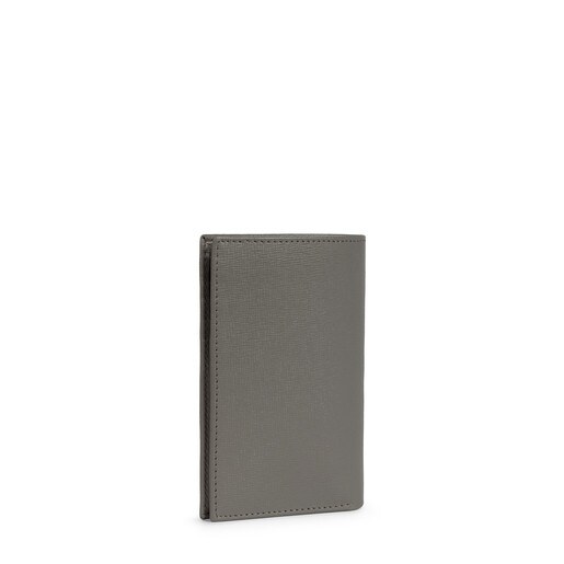 Gray Leather Jacob New Berlin Wallet