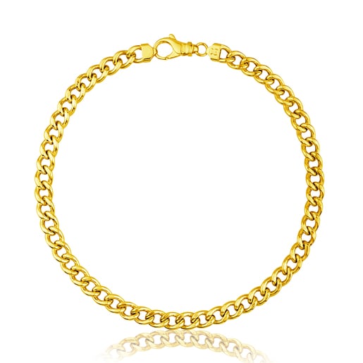 Collier ras du cou TOUS Basics en Argent vermeil