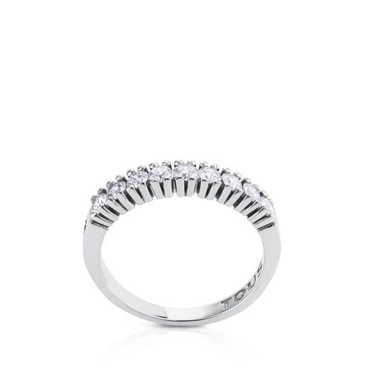 White Gold Les Classiques Ring with Diamond. 0,47ct.