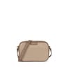 Taupe colored Script Day Crossbody bag