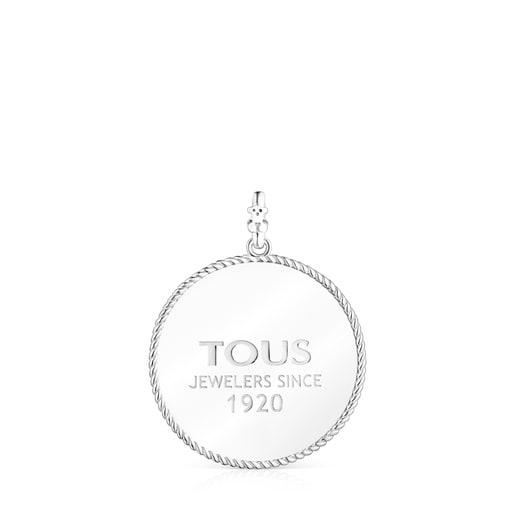 TOUS Large Silver Minne Pendant