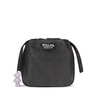 Black and gray Ina Pouch bag