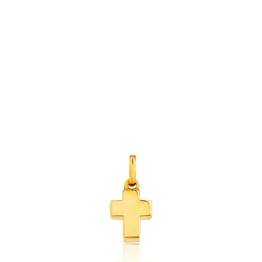 Gold TOUS Cruz Pendant | TOUS