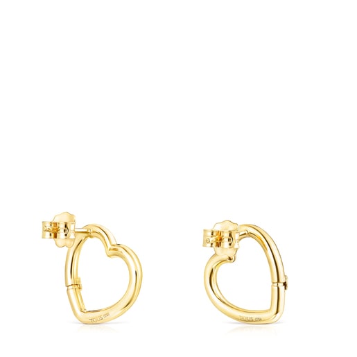 Hold Gold heart Earrings