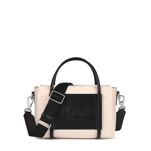 Medium nude colored Empire Soft City bag