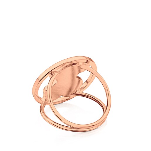 Anillo Camille con baño de oro rosa de 18 kt sobre plata
