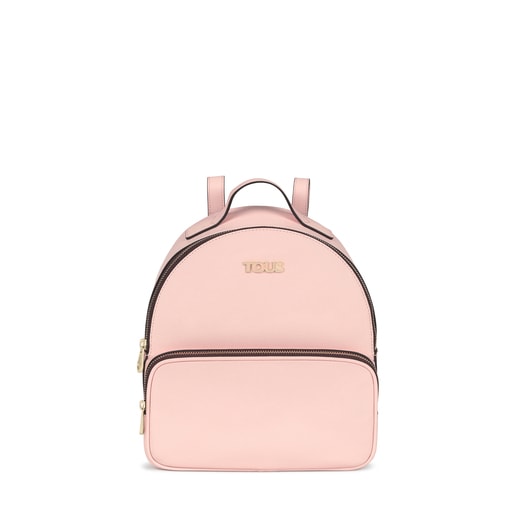 MOCHILA TOUS ESSENCE MARFIL-ROSA