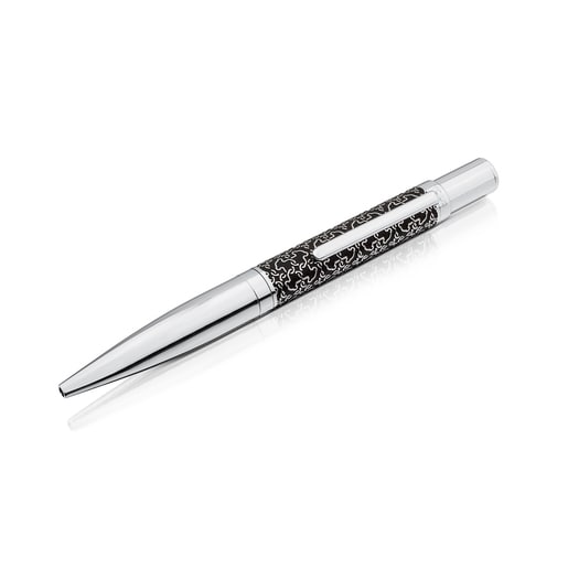 Stylo Mossaic en Acier de couleur noire