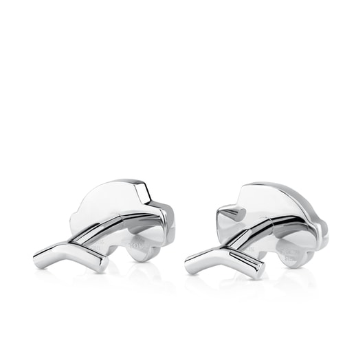 Stainless Steel Mesh Cufflinks