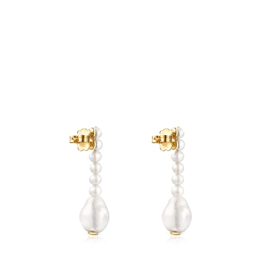 TOUS Gloss Earrings with Pearls | Westland Mall