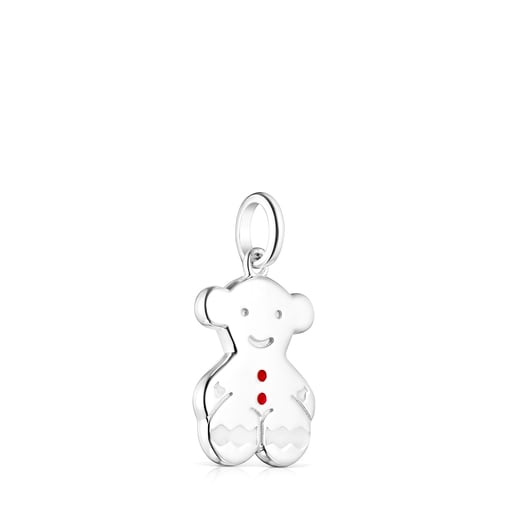 Silver Xmas Collection cookie Pendant