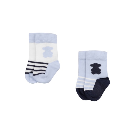 Set calcetines combinado Sweet Socks Azul Celeste