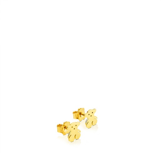 Σκουλαρίκια TOUS Bear από χρυσό