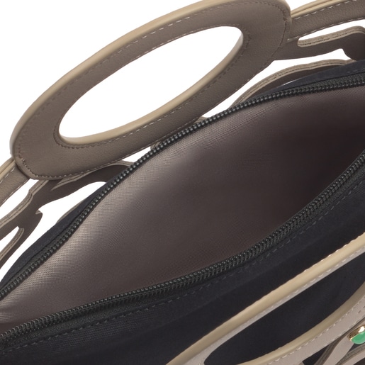 حقيبة Kaos Shock Special بحزام يلتف حول الجسم صغيرة الحجم باللون البيج