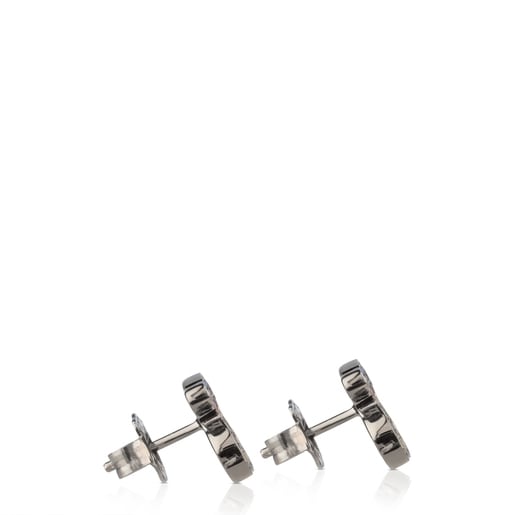 人気定番 Silver Oxidized Earrings 1 and Sapphires multicolor with アクセサリー