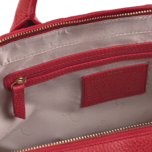 Red Leather Sherton Crossbody bag