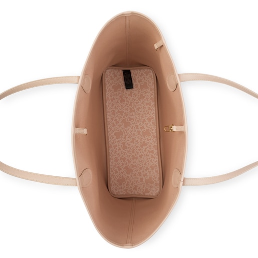 Capazo grande Kaos Mini de Lona en color rosa