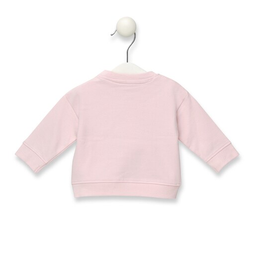 Casual girl’s sweatshirt in Pink