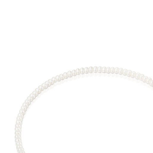 Collaret Fragile Nature de perles i amb bany d'or 18 kt sobre plata