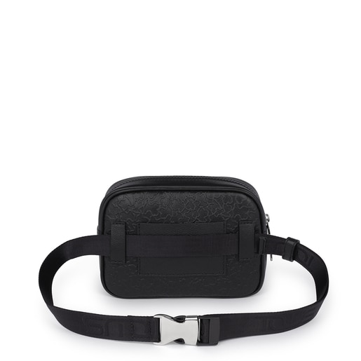 Black leather Sira belt bag | TOUS