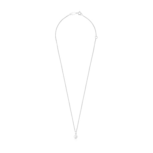 Icon Pearl necklace in silver and pearl | TOUS