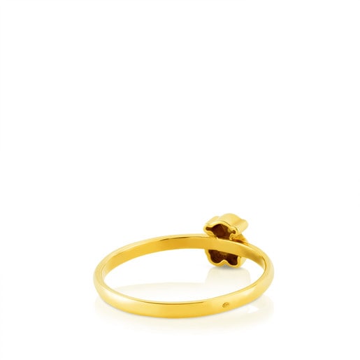 Gold Puppies Ring